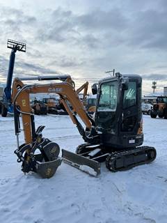 2023 Case CX26C Mini Excavator - Bucket & Thumb