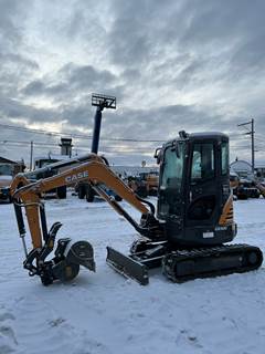2024 Case CX30C Mini Excavator - Bucket & Thumb