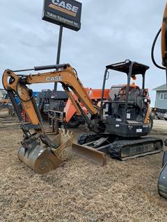 2019 Case CX30C Mini Excavator - Bucket & Thumb