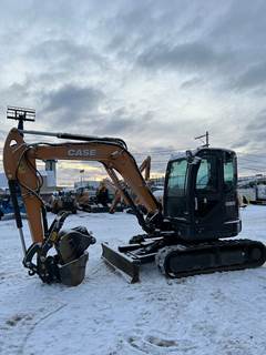2024 Case CX60C Mini Excavator - Bucket & Thumb