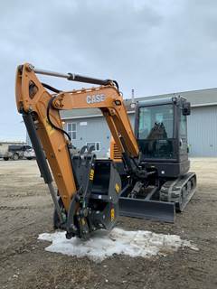 2024 Case CX60C Mini Excavator - Bucket & Thumb
