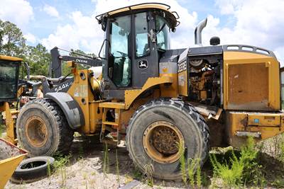 2017 John Deere 544K II Wheel Loader - Forks