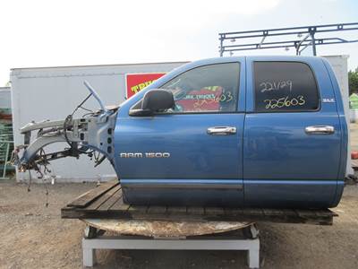 Clean Complete Quad Cab Assembly for 2002-2009 Ram 1500-3500