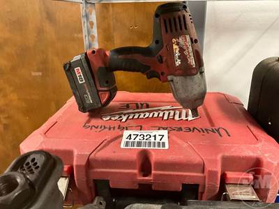 Milwaukee 3/8" Drill, Battery Powered, No Charger, Â Drill , Impact 3 Batteries