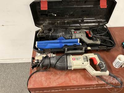 Sawzall, 2 Porter Cable Sawzalls