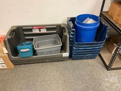 Â 3 Husky Stackable Storage Bins 6 Other Stackable Storage Bins Misc Totes