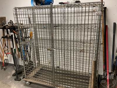 Locking Tool Storage Cabinet