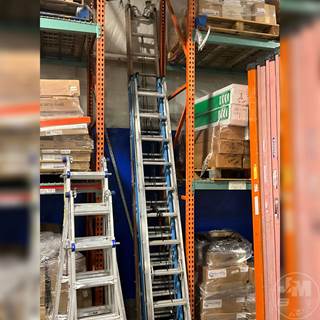 4 Werner Extension Ladders 1 Aluminum (3) 12/24 (1) 14/28