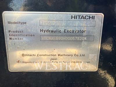 Hitachi ZX55U - 5A Excavator