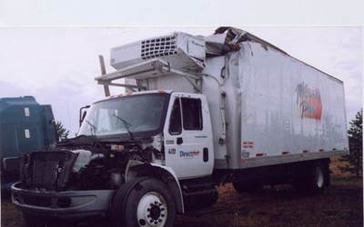 International 4300 Left Door