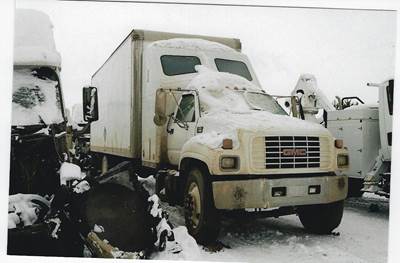 GMC TopKick C7000 Hood for a 1998 GMC TOPKICK