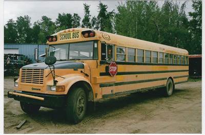 International School Bus Hood