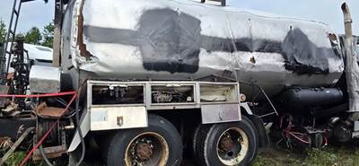 2016 Ihc 7600 Tar Oil Tank And Spreader For Parts Only