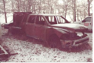 Dodge Ram 5500 Salvage Truck