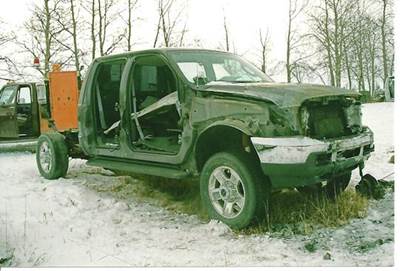 Ford F-350 Salvage Truck