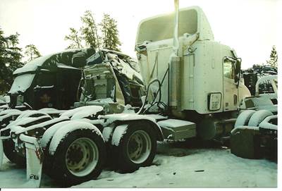 Freightliner Columbia Salvage Truck