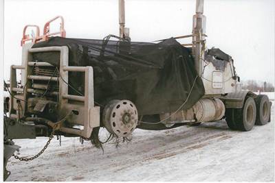 Freightliner Coronado Salvage Truck
