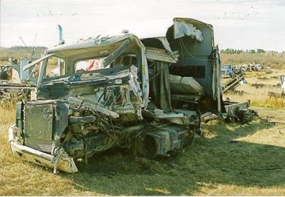 Freightliner FL80 Salvage Truck