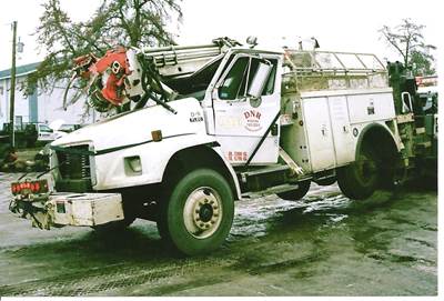 Freightliner FL80 Salvage Truck