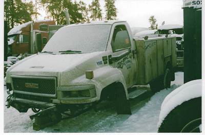 GMC C5500 Salvage Truck