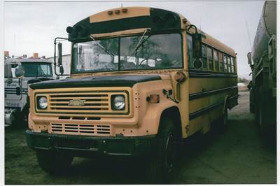 GM/Chev (HD) BUS Salvage Truck