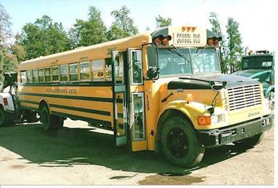 International 3000 Salvage Truck