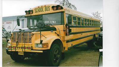 International 3800 Salvage Truck