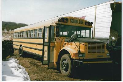 International 3800 Salvage Truck