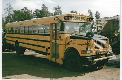 International 3800 Salvage Truck