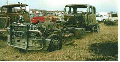 International 4200 Salvage Truck