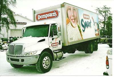 International 4300 Salvage Truck