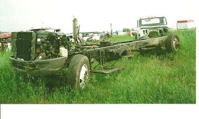 International 4300 Salvage Truck