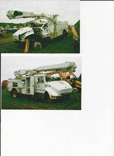 International 4700 Salvage Truck