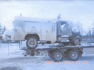 International DuraStar 4300 Salvage Truck