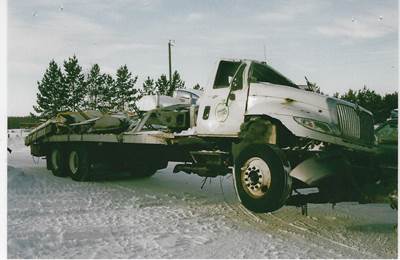 International DuraStar 4400 Salvage Truck
