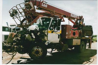 International Salvage Truck