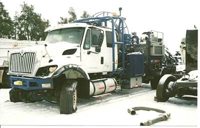 International Salvage Truck