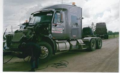 International ProStar Salvage Truck