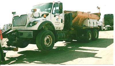 International WorkStar Salvage Truck
