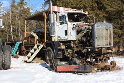 Kenworth Salvage Truck