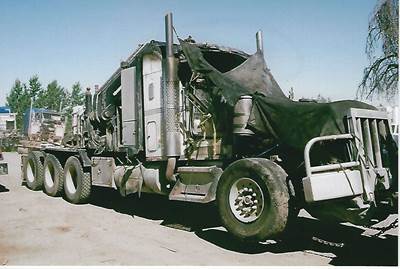 Kenworth T800 Salvage Truck