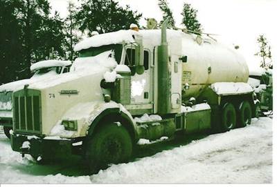 Kenworth T800 Salvage Truck