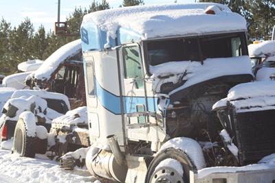 Kenworth T800 Salvage Truck