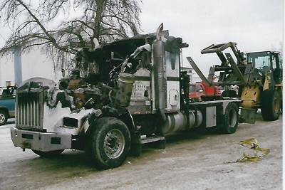 Kenworth T800 Salvage Truck