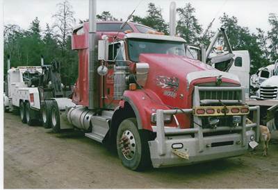 Kenworth T800 Salvage Truck