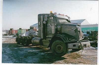 Kenworth T800 Salvage Truck