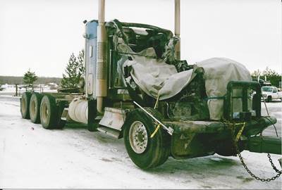 Kenworth T800 Salvage Truck