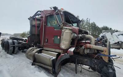 Kenworth T800 Salvage Truck