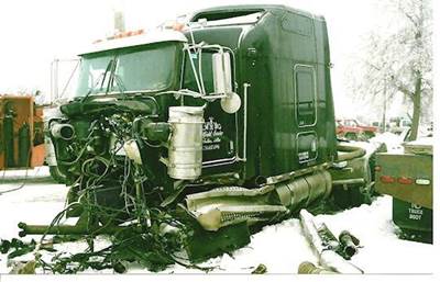 Kenworth W900 Salvage Truck