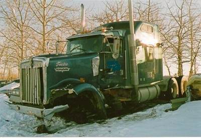 Kenworth W900 Salvage Truck